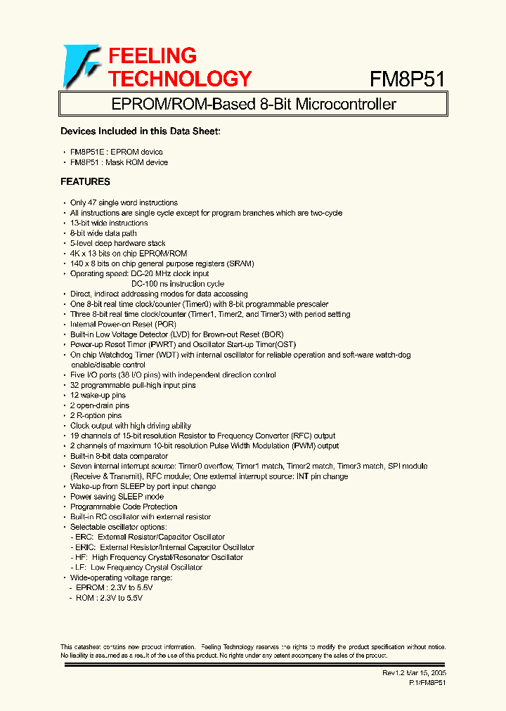 FM8P51_4957995.PDF Datasheet