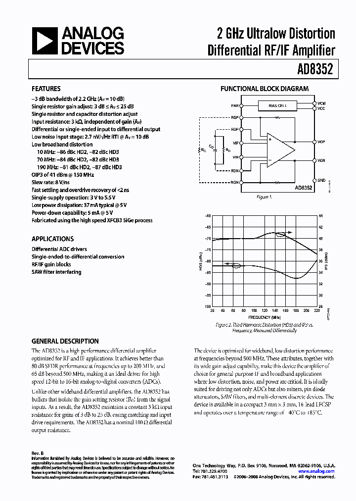 AD8352ACPZ-R2_4960495.PDF Datasheet