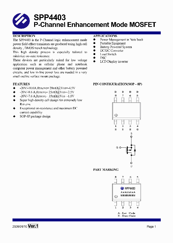 SPP4403_4961285.PDF Datasheet