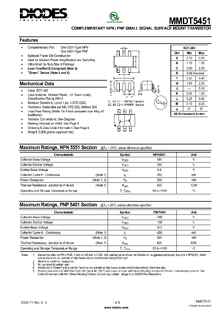 MMDT5451_4961517.PDF Datasheet