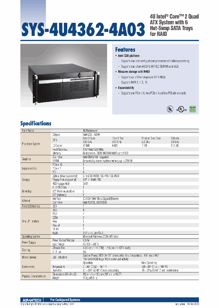 SYS-4U4362-4A03_4964944.PDF Datasheet