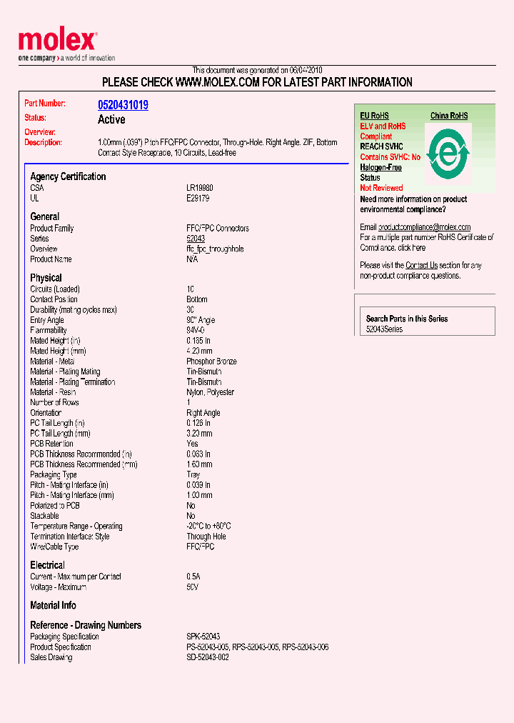 52043-1019_4967298.PDF Datasheet