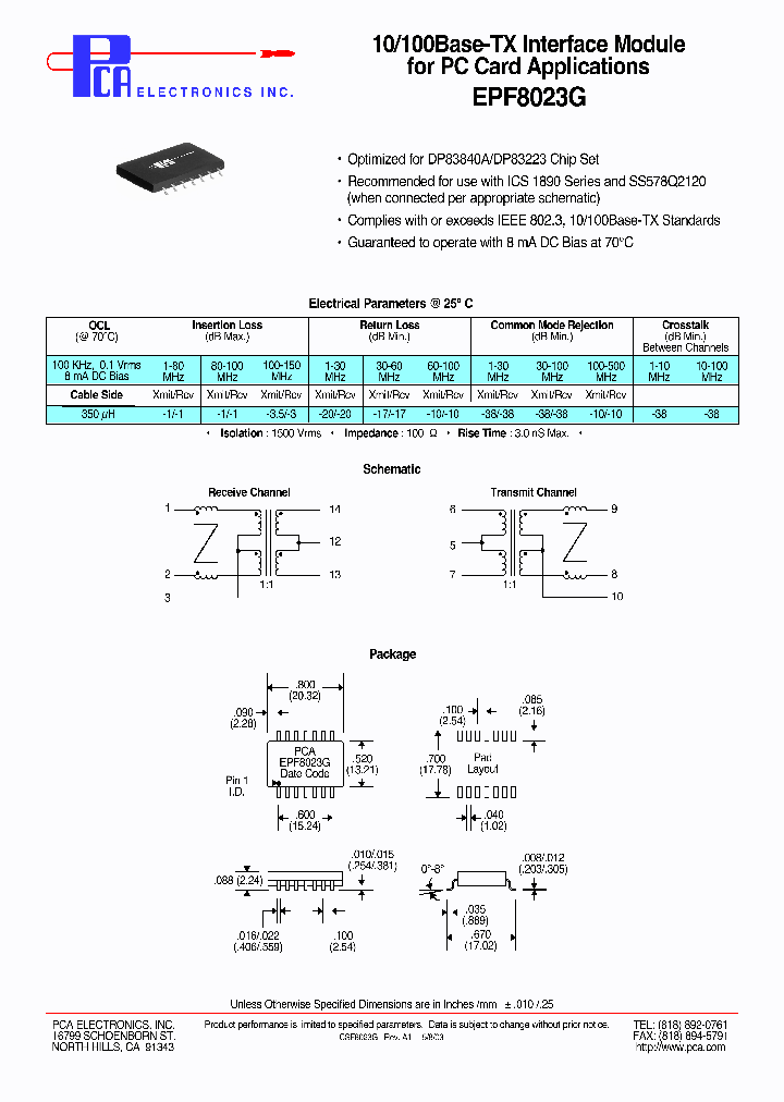 EPF8023G09_4969001.PDF Datasheet