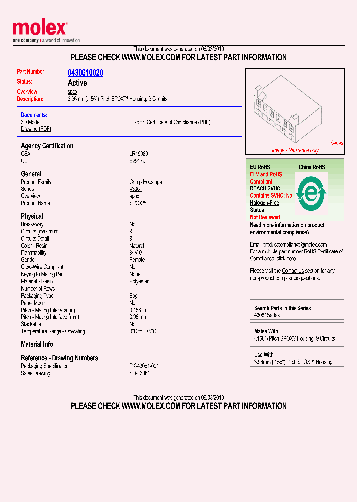 43061-0020_4969063.PDF Datasheet