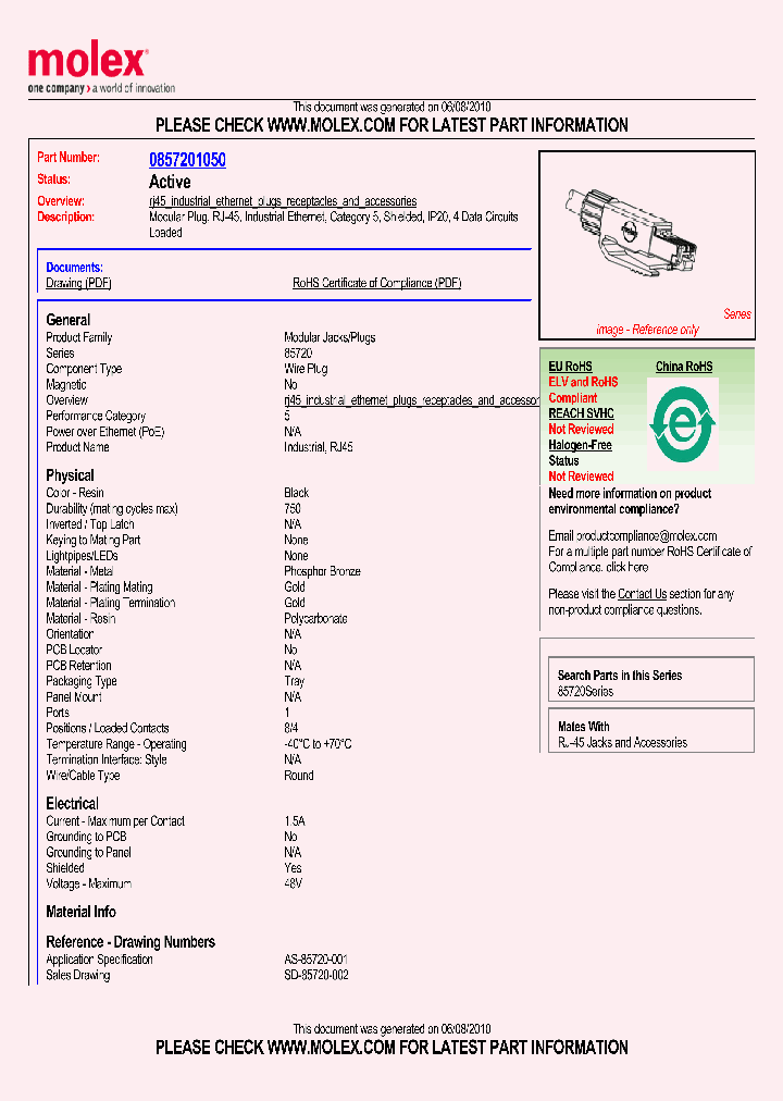 85720-1050_4970356.PDF Datasheet