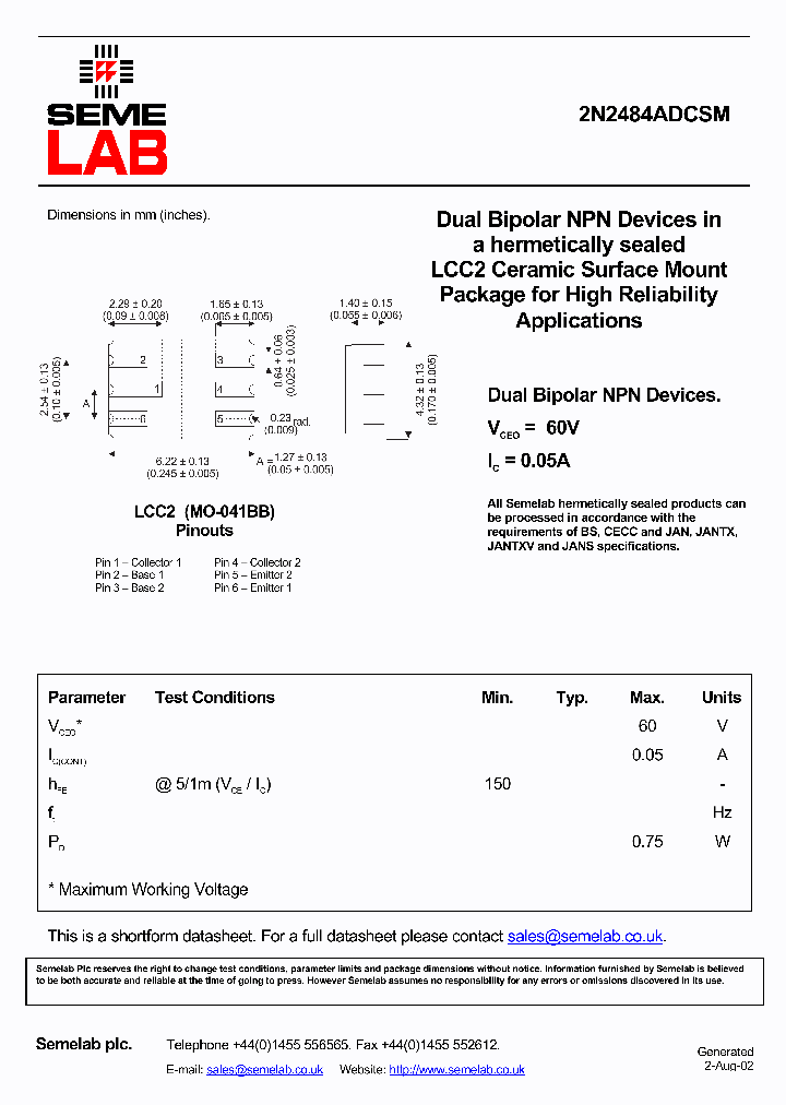 2N2484ADCSM_4971081.PDF Datasheet