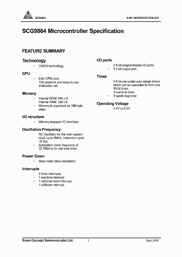 SCG9864_4975468.PDF Datasheet