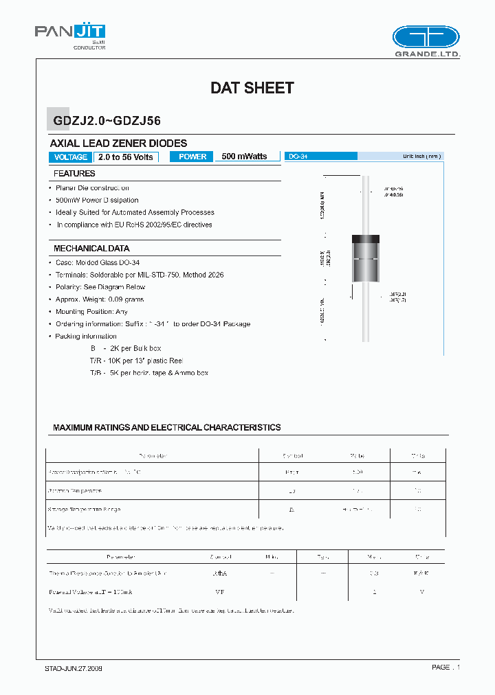 GDZJ2008_4975865.PDF Datasheet