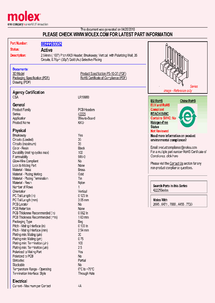 42225-0105_4980527.PDF Datasheet