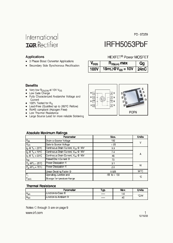 IRFH5020TR2PBF_4983552.PDF Datasheet