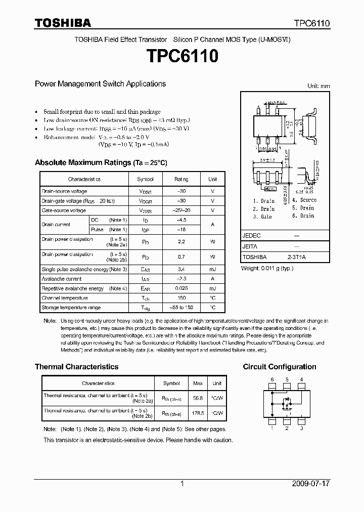 TPC6110_4986170.PDF Datasheet