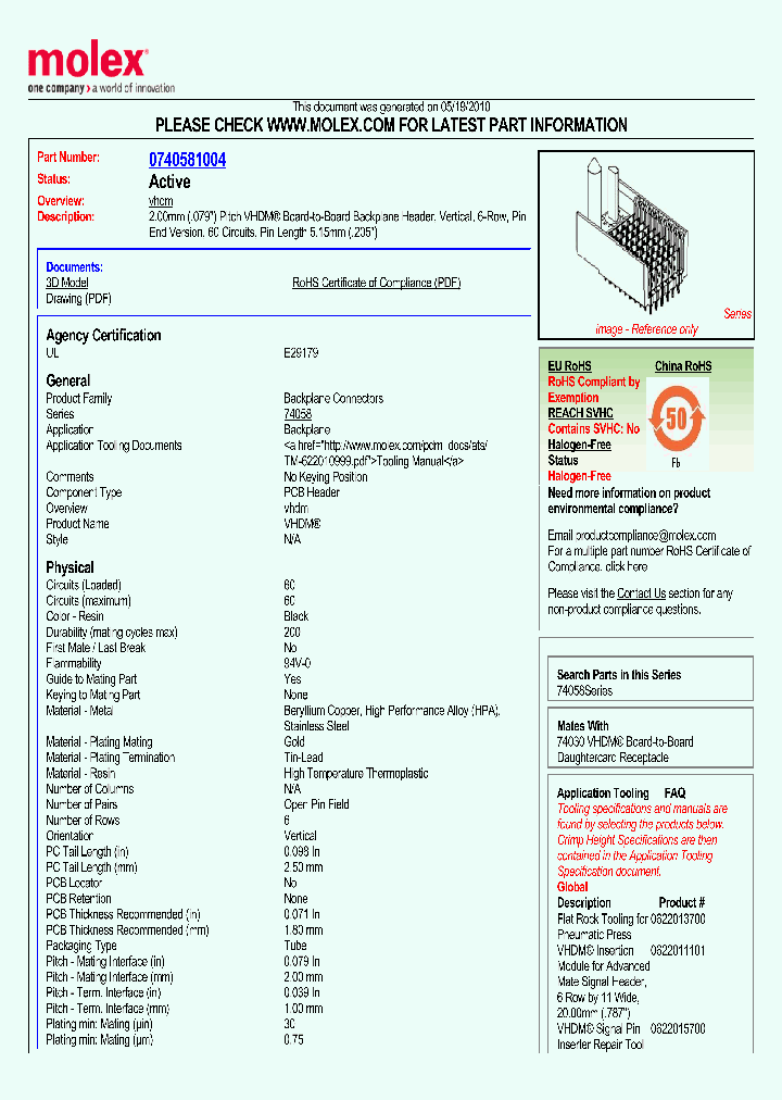 0740581004_4987009.PDF Datasheet