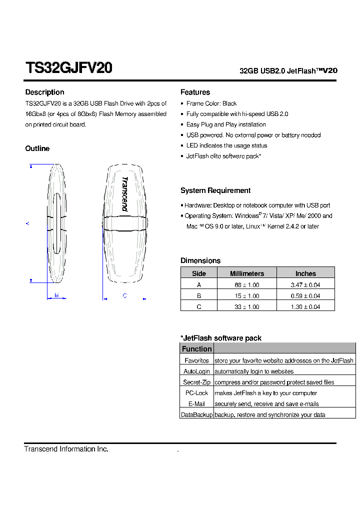 TS32GJFV20_4993678.PDF Datasheet