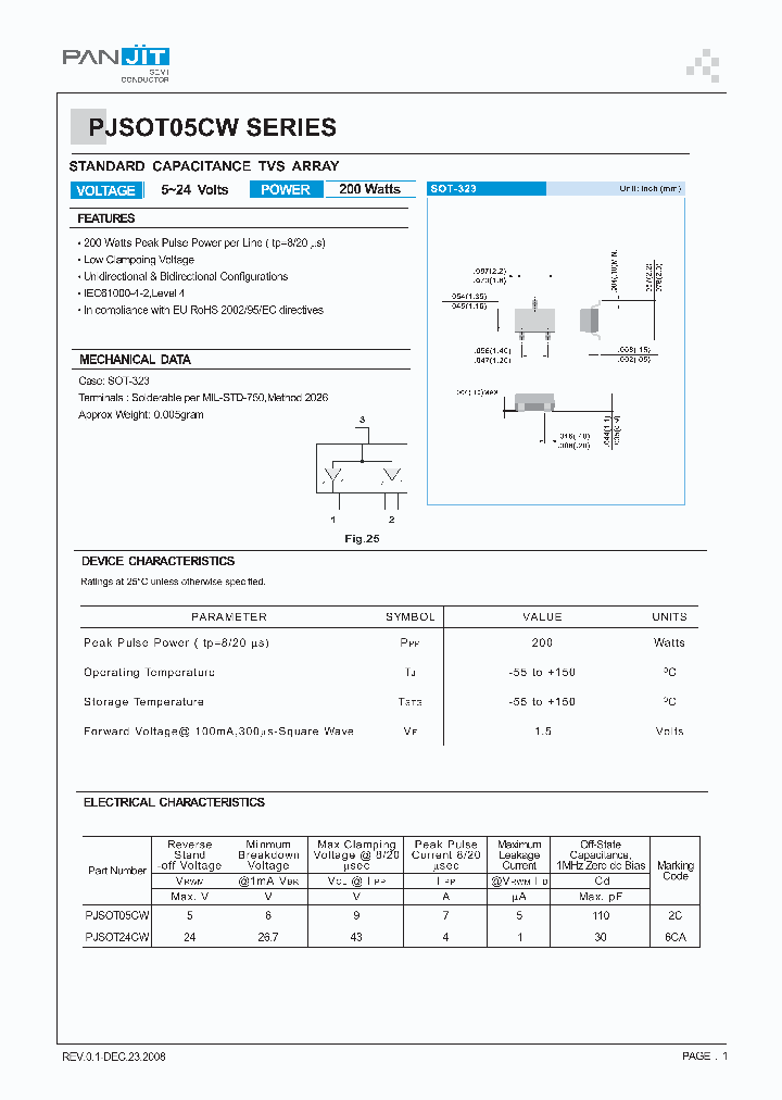 PJSOT24CW_4994705.PDF Datasheet