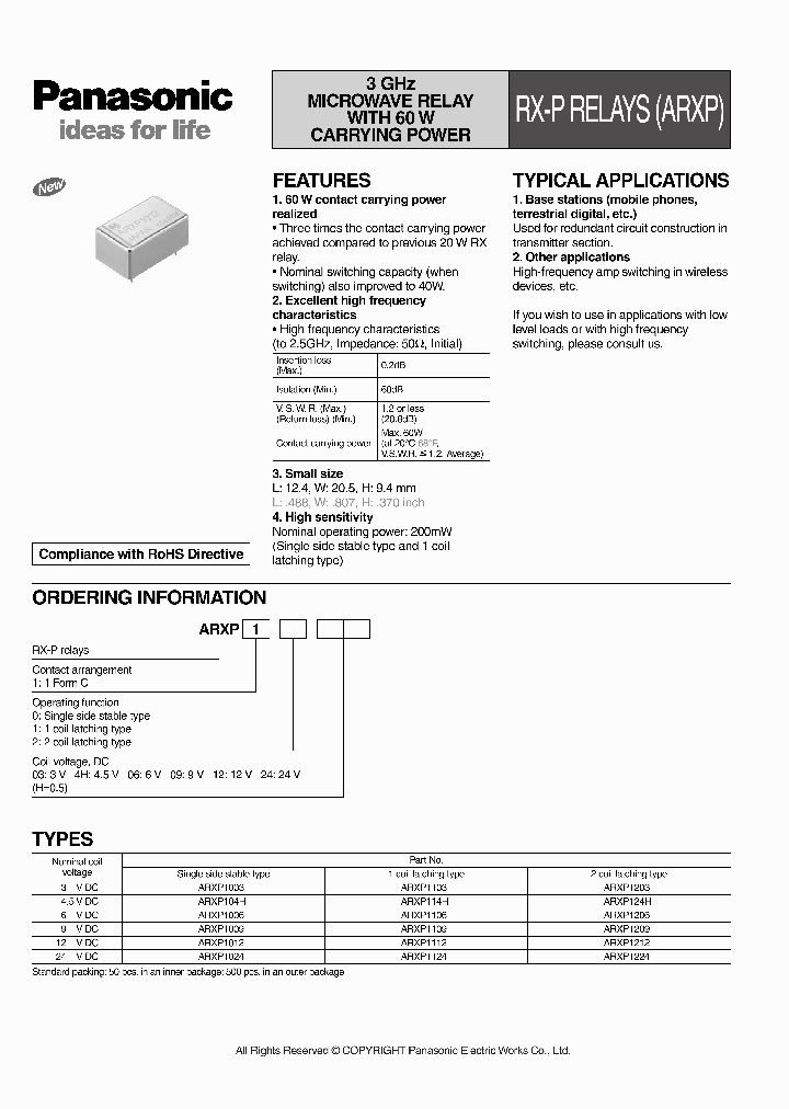 ARXP1003_5000622.PDF Datasheet