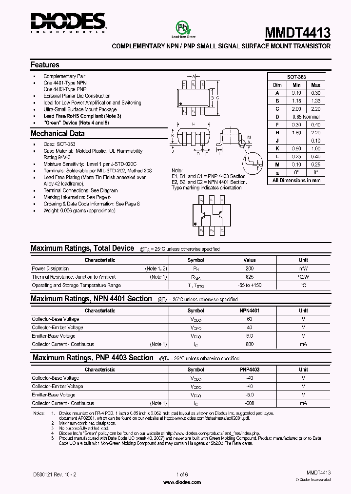 MMDT4413-7-F_5002436.PDF Datasheet