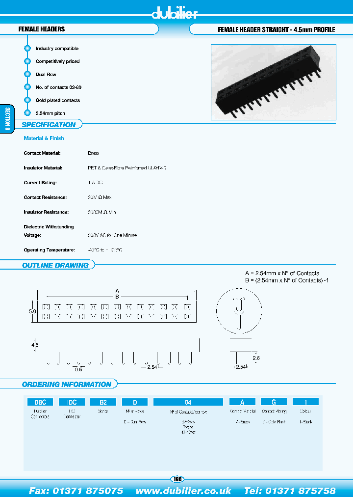 DBCIDCB2D20AG1_5003088.PDF Datasheet