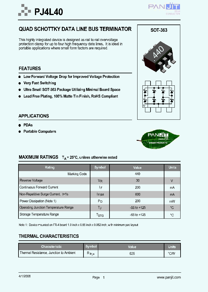 PJ4L4008_5003640.PDF Datasheet