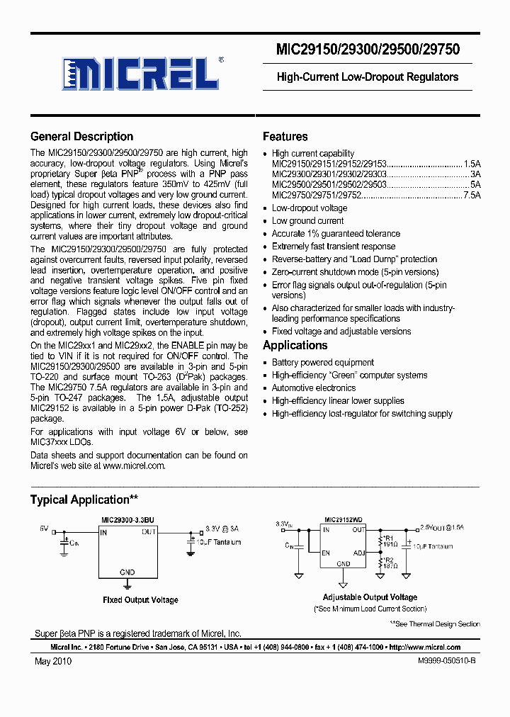 MIC29150-33WT_5005143.PDF Datasheet