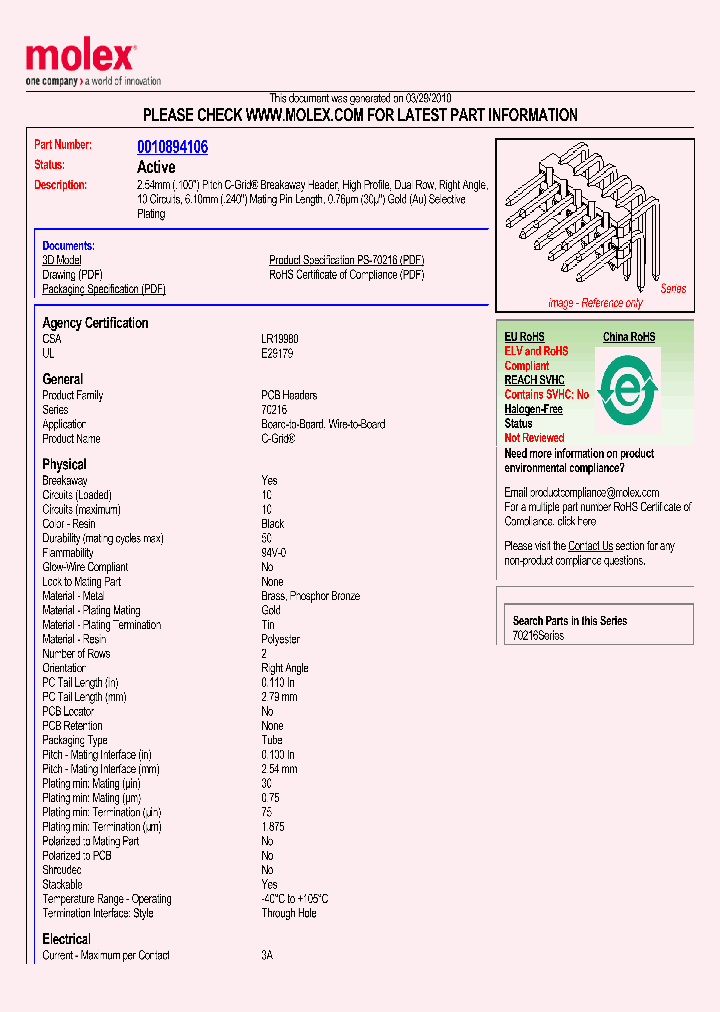 0010894106_5006690.PDF Datasheet