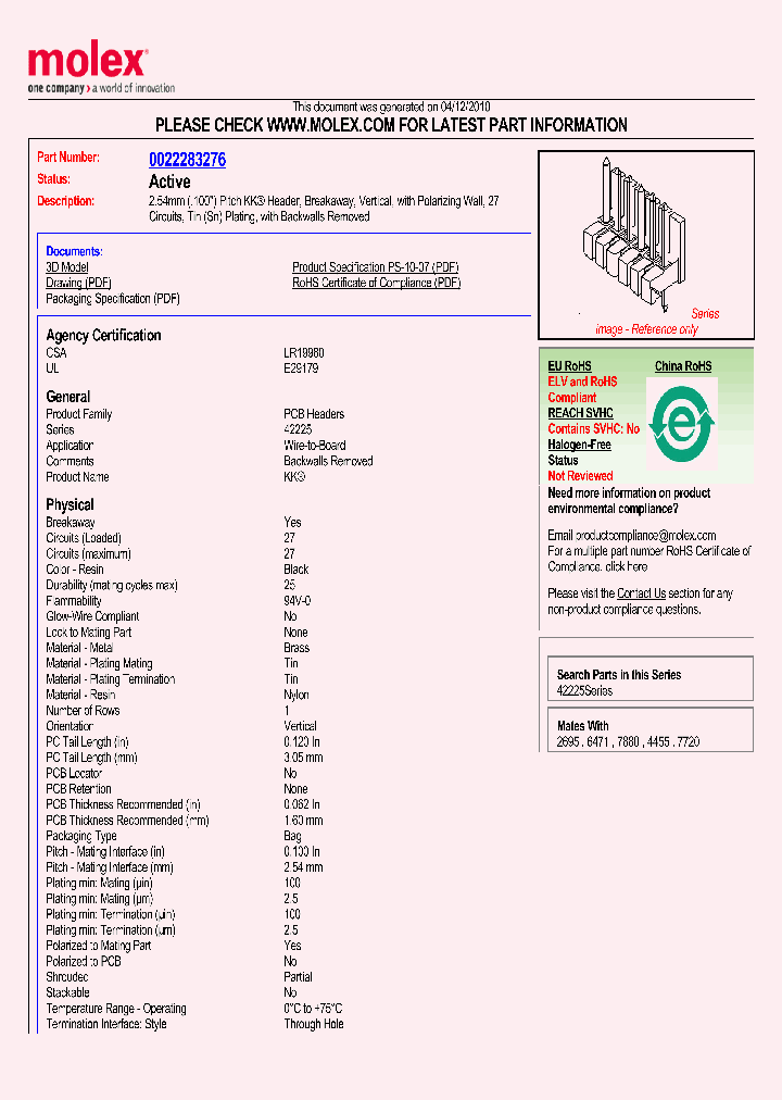 22-28-3276_5012529.PDF Datasheet