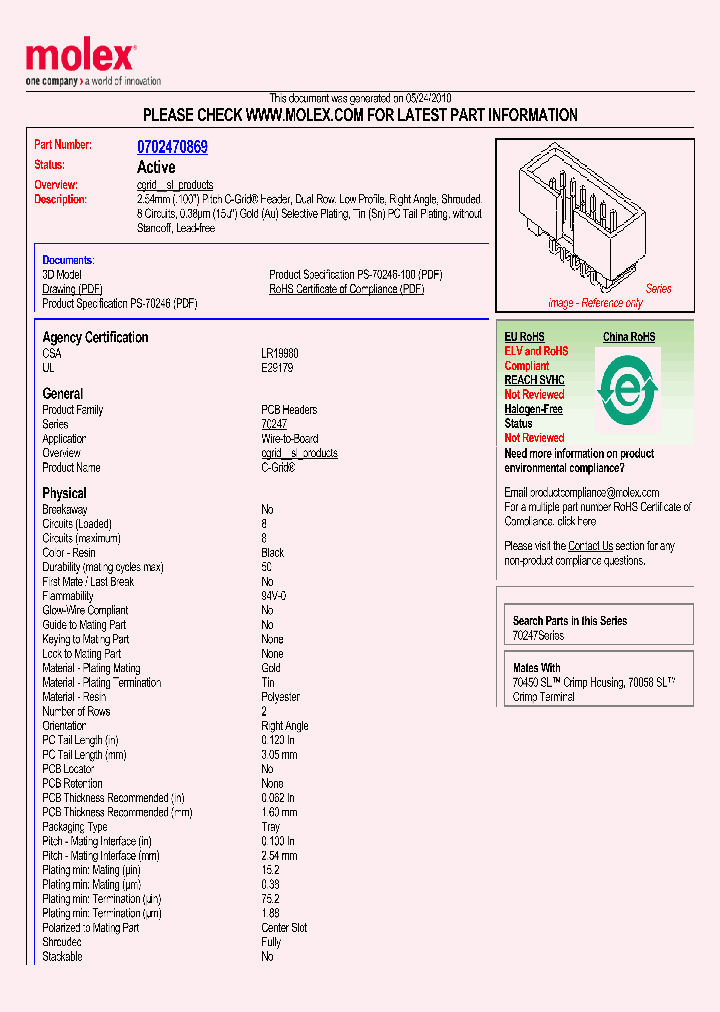 70247-0869_5013430.PDF Datasheet