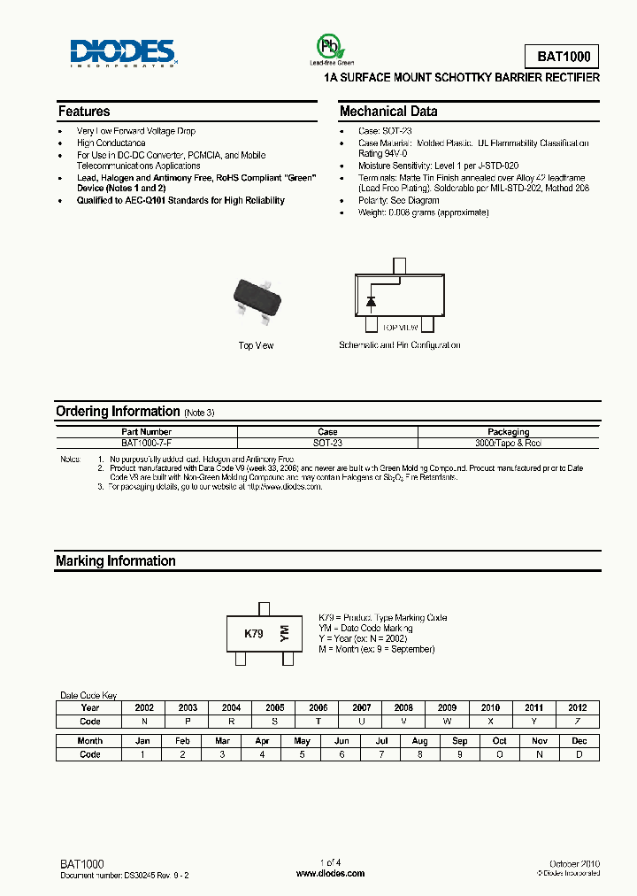 BAT100010_5017350.PDF Datasheet