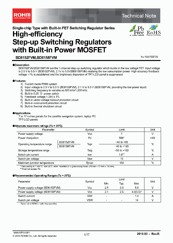 BD8152FVM_5019104.PDF Datasheet