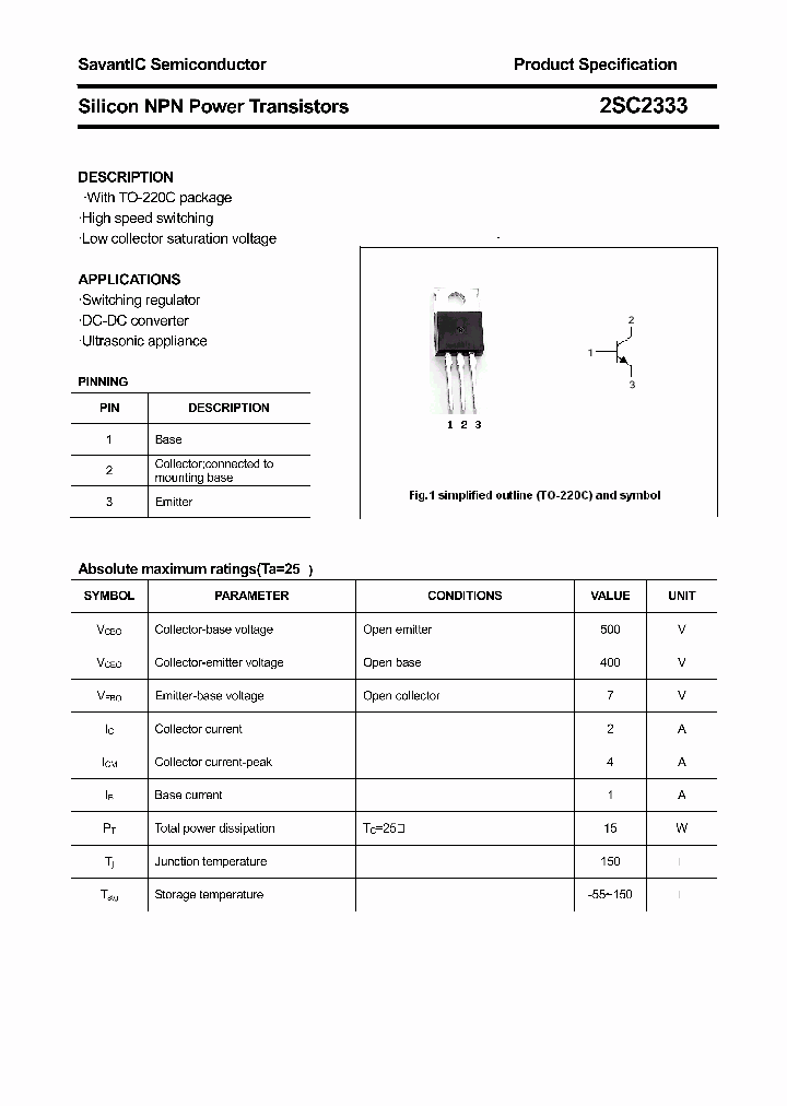 2SC2333_5020169.PDF Datasheet