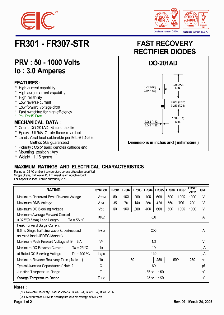 FR30105_5020723.PDF Datasheet