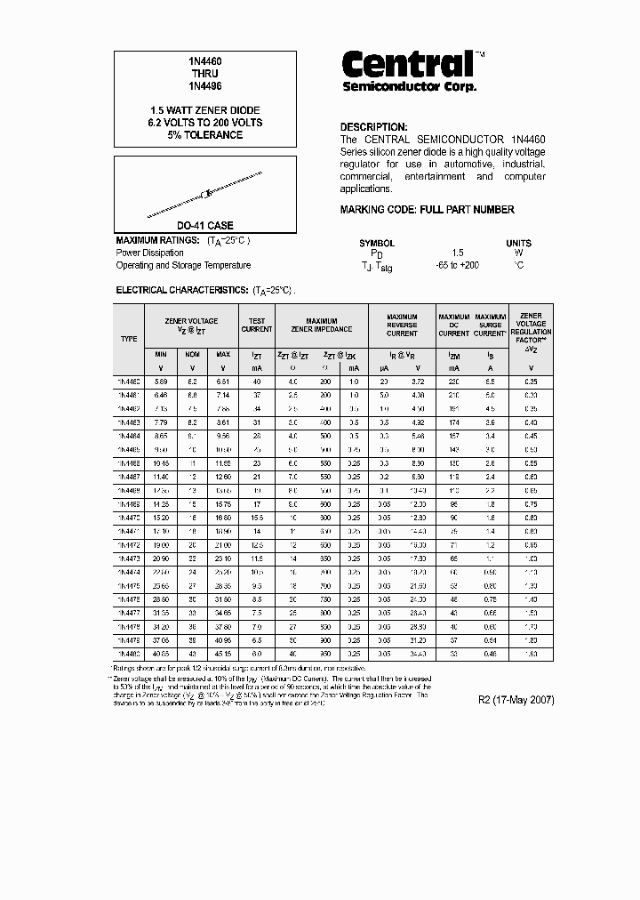 1N4460_5026055.PDF Datasheet