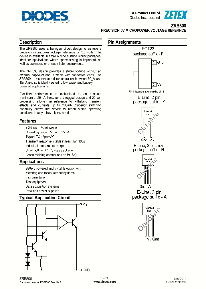 ZRB500_5030320.PDF Datasheet