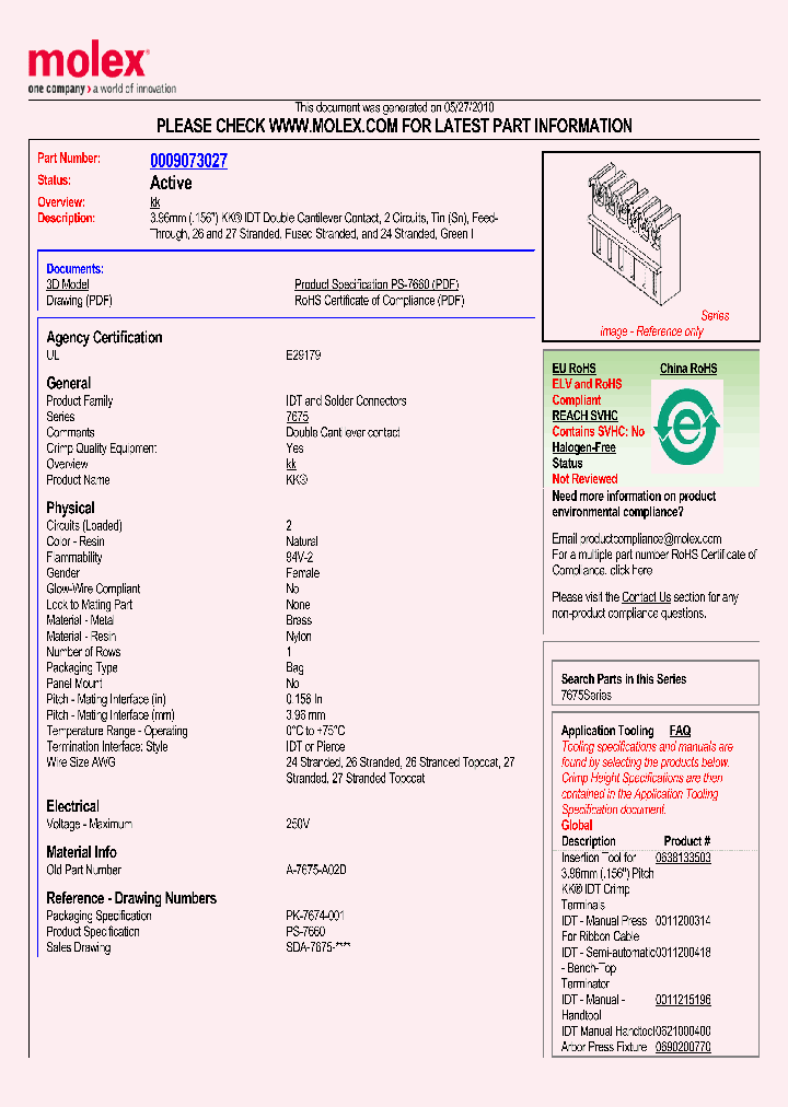 09-07-3027_5030720.PDF Datasheet