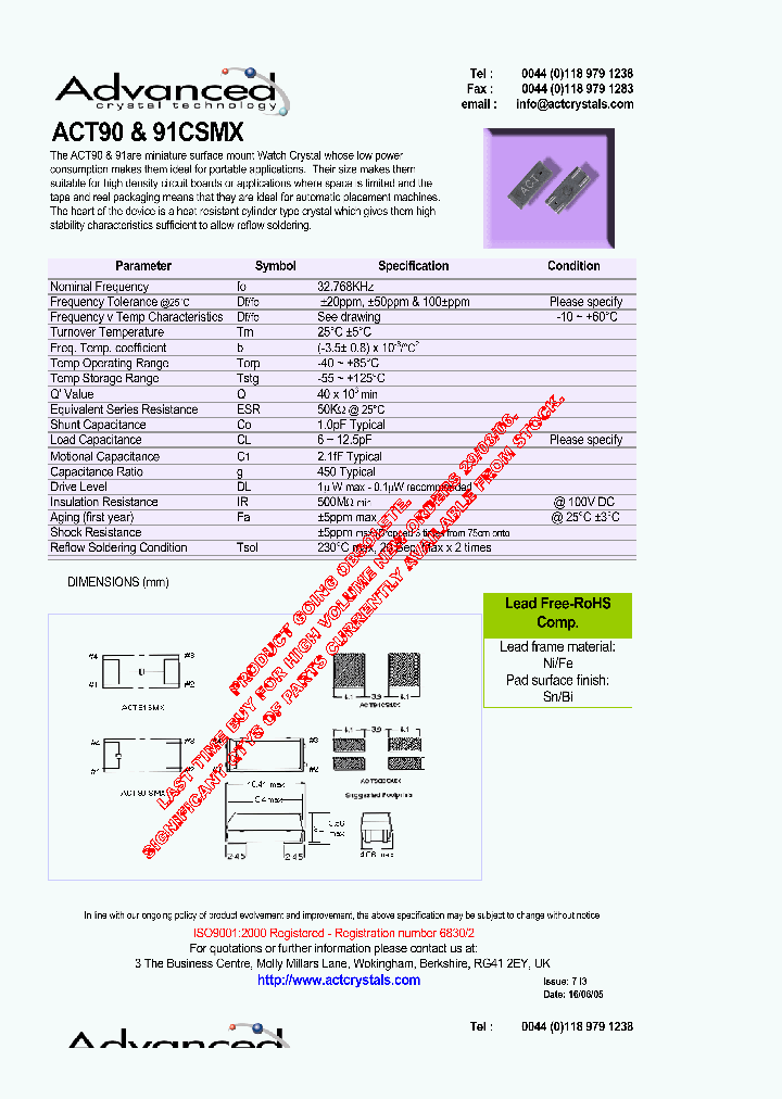 ACT91CSMX_5031768.PDF Datasheet