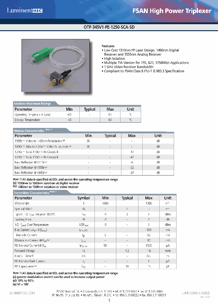 OTP-345V1-PE-1250-SCA-SD_5033850.PDF Datasheet