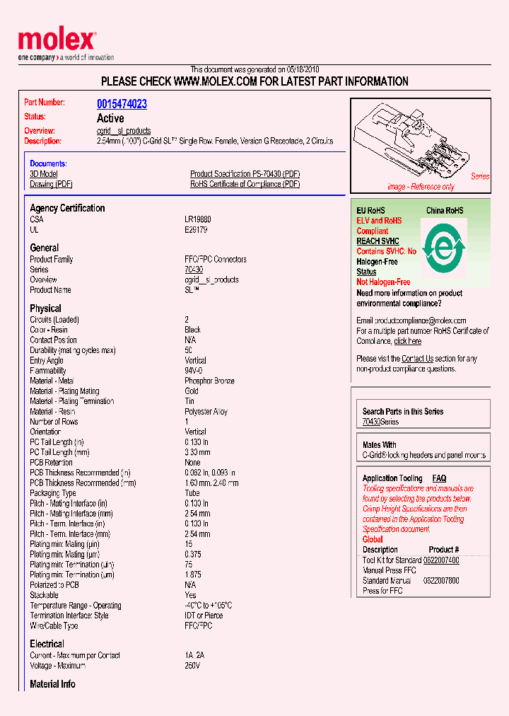 0015474023_5036307.PDF Datasheet