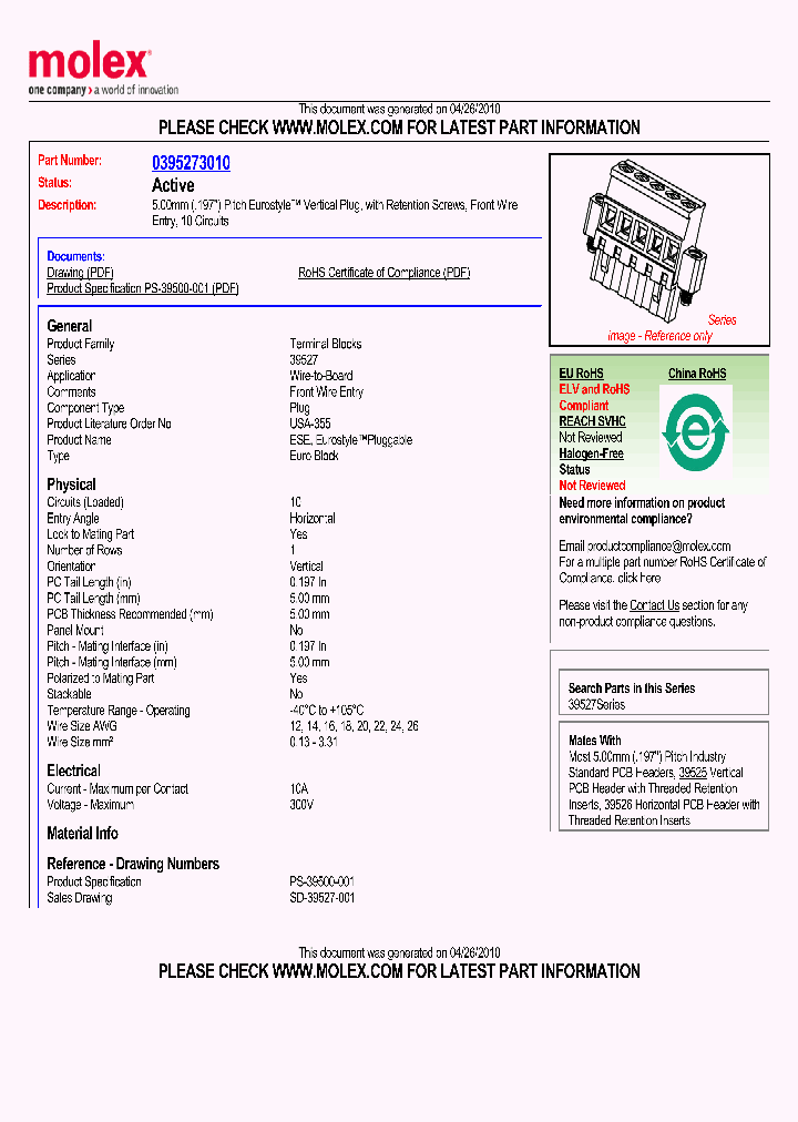 0395273010_5038495.PDF Datasheet