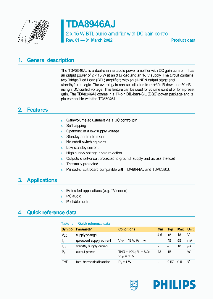 TDA8946AJ_5039280.PDF Datasheet