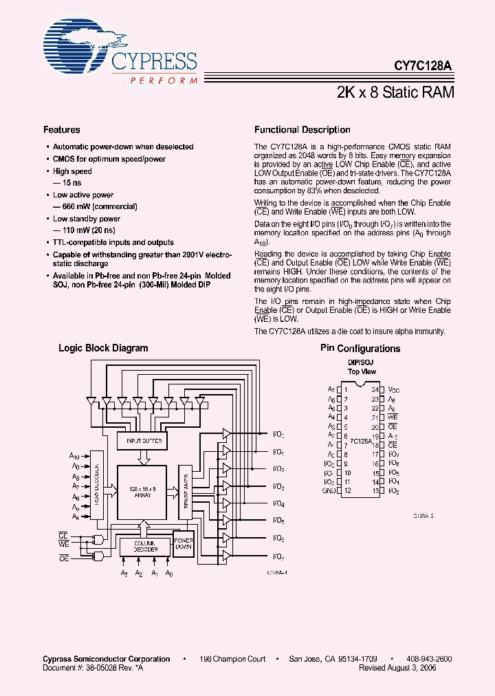 CY7C128A06_5039596.PDF Datasheet