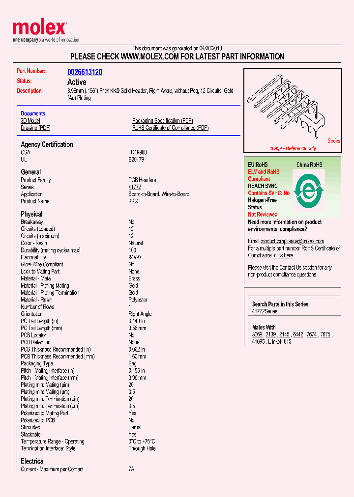 26-61-3120_5039629.PDF Datasheet