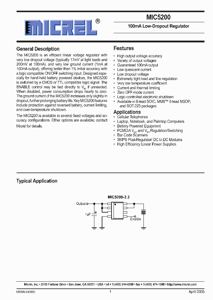 MIC5200-30BM_5040712.PDF Datasheet