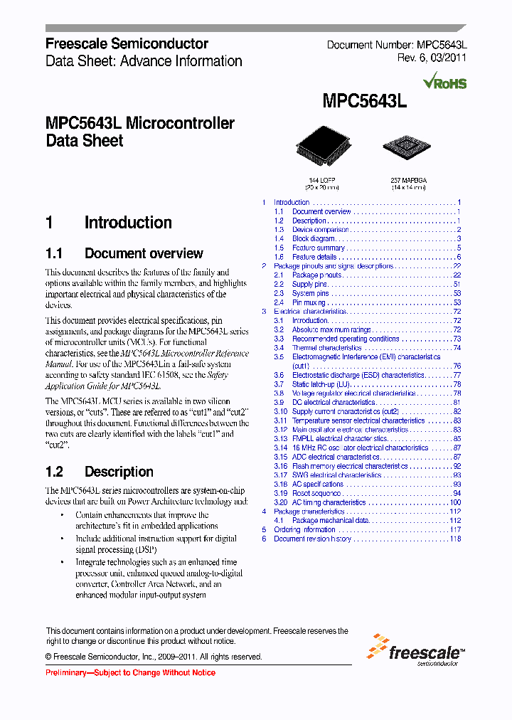 PPC5643LF0MLQ1_5046877.PDF Datasheet