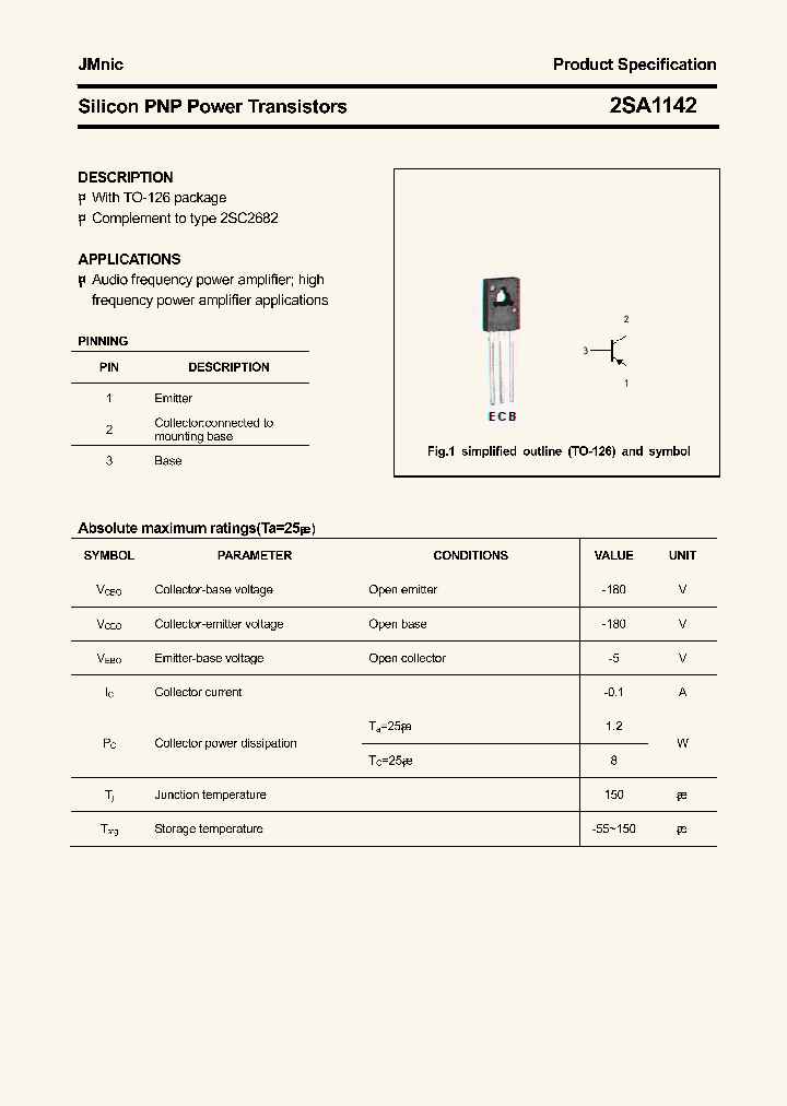 2SA1142_5050841.PDF Datasheet