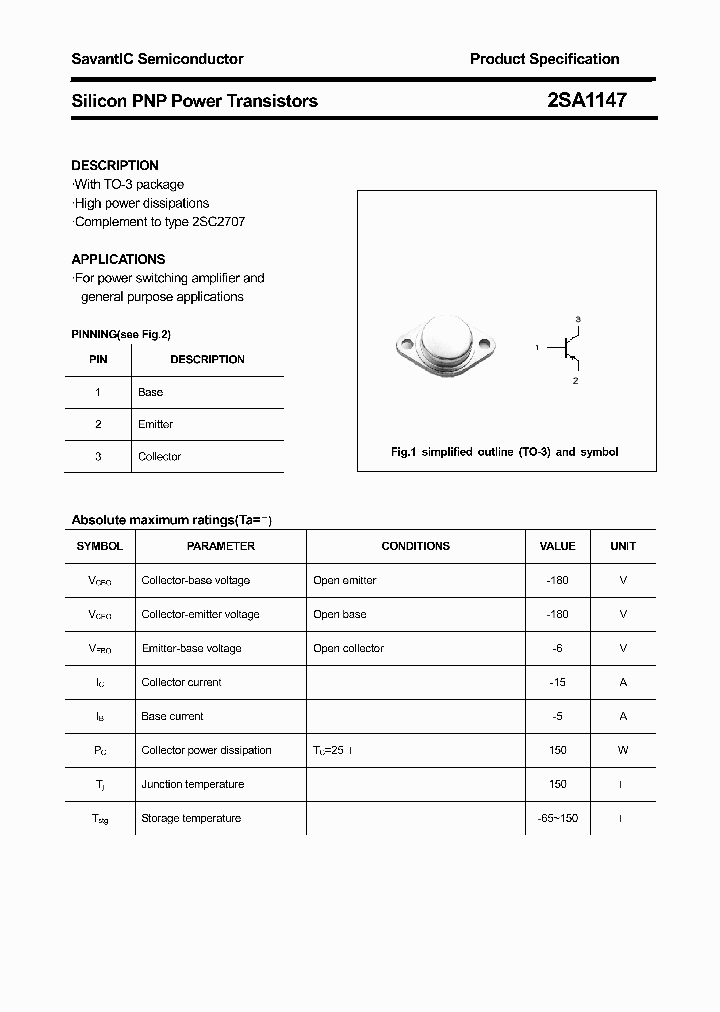 2SA1147_5050845.PDF Datasheet