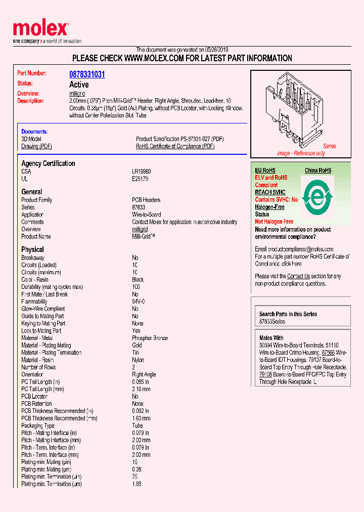 87833-1031_5052348.PDF Datasheet