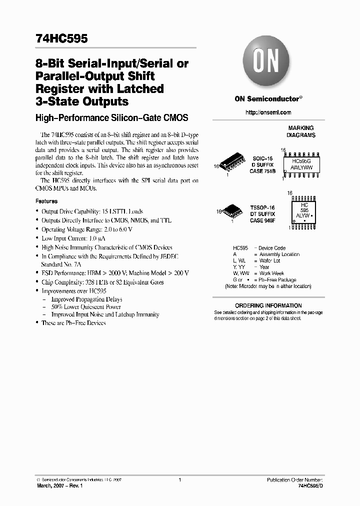 74HC595_5052848.PDF Datasheet