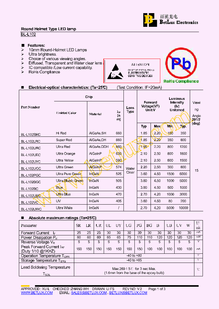 BL-L102UYC_5059734.PDF Datasheet