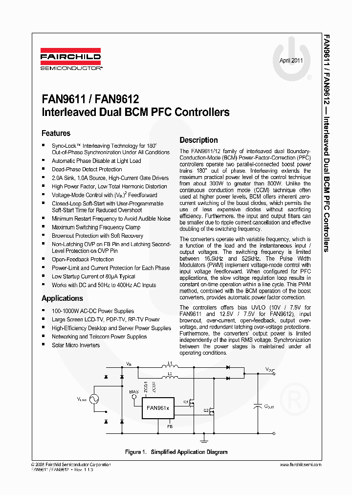 FAN7527B_5059744.PDF Datasheet