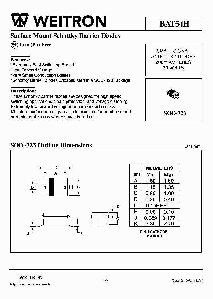 BAT54H09_5061227.PDF Datasheet