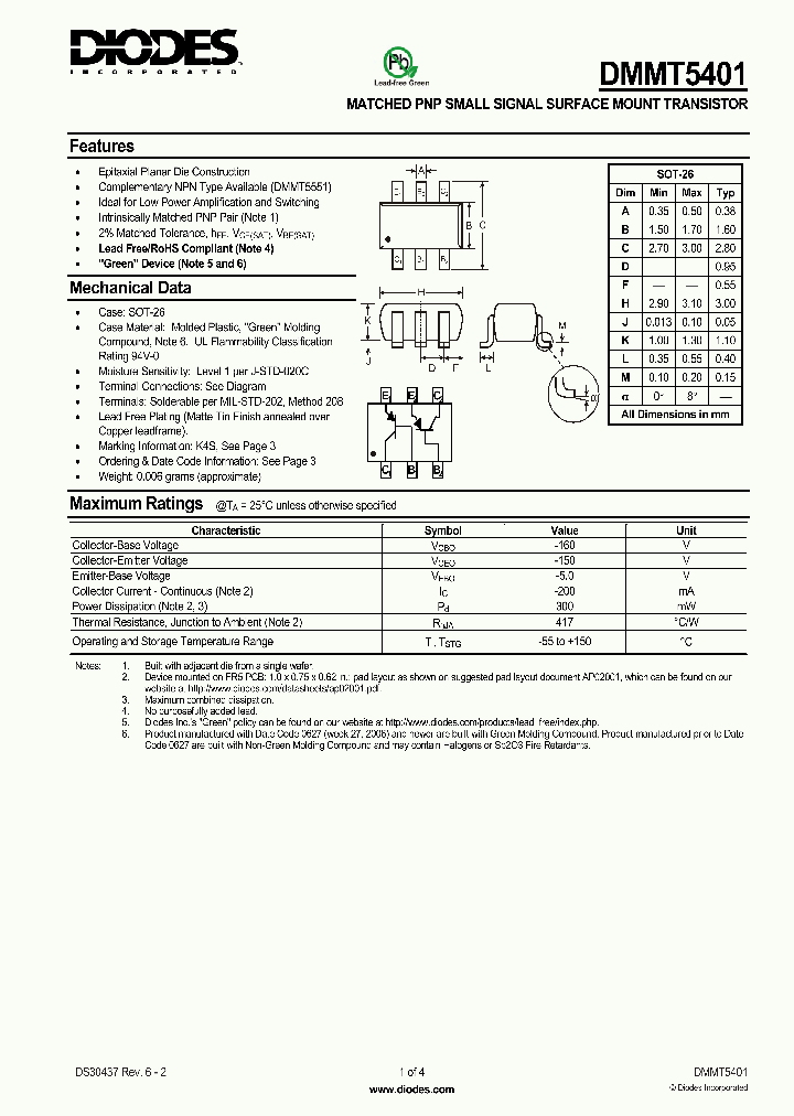 DMMT5401_5067491.PDF Datasheet